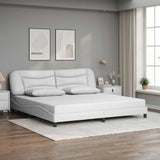 vidaXL Cadre de lit avec matelas "Hvar" noir d'art 80x200 cm