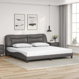 vidaXL Cadre de lit avec matelas "Hvar" noir d'art 80x200 cm