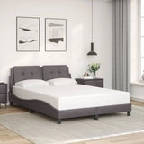 vidaXL Bedframe zonder matras "Zadar" kunstleer zwart 80x200 cm