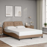 vidaXL Bedframe zonder matras "Zadar" kunstleer zwart 80x200 cm