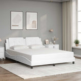 vidaXL Bedframe zonder matras "Zadar" kunstleer zwart 80x200 cm