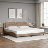 vidaXL Bedframe zonder matras "Zadar" kunstleer zwart 80x200 cm
