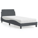 vidaXL Lit avec matelas "Dover" avec coussins lumineux 80x200 cm