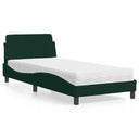 vidaXL Lit avec matelas "Dover" avec coussins lumineux 80x200 cm