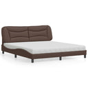 vidaXL Lit avec matelas "Hvar" art noir 80x200 cm