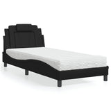 vidaXL Bed "Viana" met matras kunstleer zwart 80x200 cm
