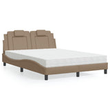 vidaXL Bed "Viana" met matras kunstleer zwart 80x200 cm