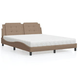vidaXL Bedframe zonder matras "Zadar" kunstleer zwart 80x200 cm