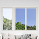 vidaXL Static Reflective Sun Film 45x2000 cm PVC Silver-coloured