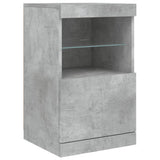 vidaXL Dressoir met LED-verlichting 164x37x67 cm wit
