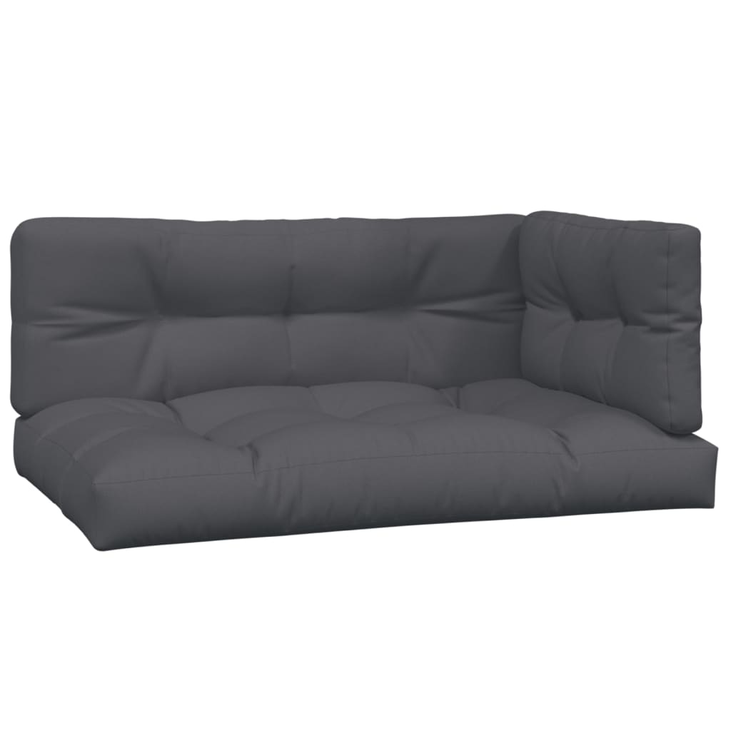 vidaXL Garden Corner Sofas 2 pcs with cushions solid acacia wood