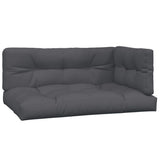 vidaXL Garden Corner Sofas 2 pcs with cushions solid acacia wood