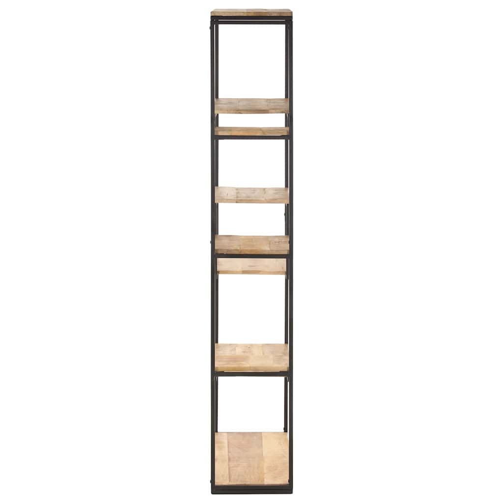 vidaXL Boekenkast 80x30x180 cm ruw mangohout