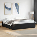 vidaXL Cadre de lit massif blanc 200x200 cm