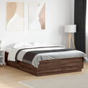 vidaXL Cadre de lit massif blanc 200x200 cm