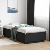 vidaXL Bedframe massief hout wit 200x200 cm
