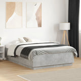 vidaXL Bedframe massief hout wit 200x200 cm