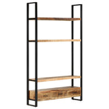 vidaXL Tall cabinet 118x30x200 cm solid rough mango wood