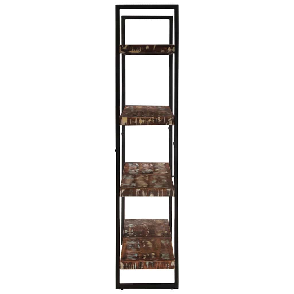 vidaXL Boekenkast met 4 schappen 160x40x180 cm ruw mangohout