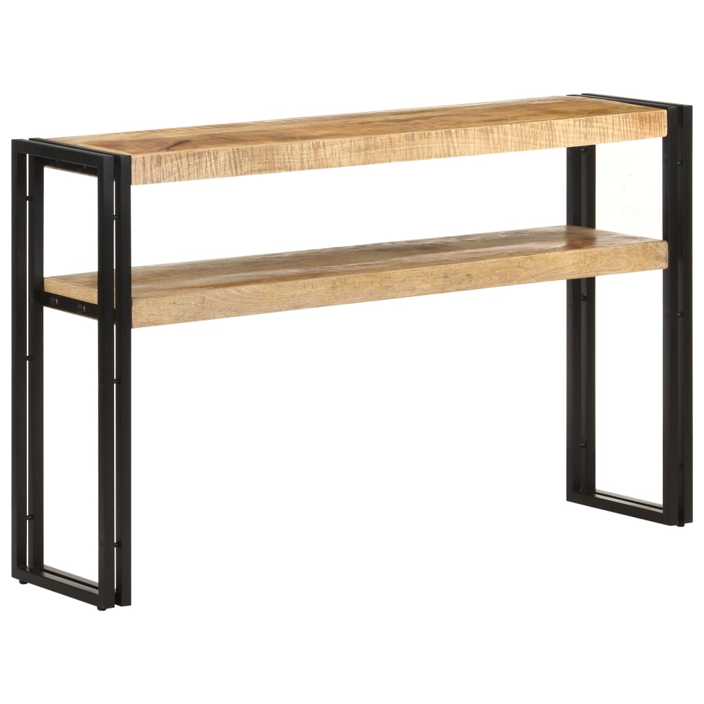 vidaXL Wandtafel 90x30x75 cm ruw mangohout