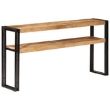 vidaXL Wandtafel 90x30x75 cm ruw mangohout