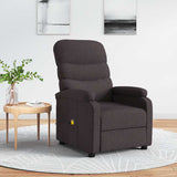 vidaXL Massage chair fabric light grey