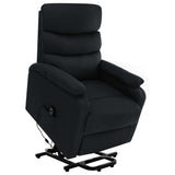 vidaXL Sta-op-massagestoel stof lichtgrijs