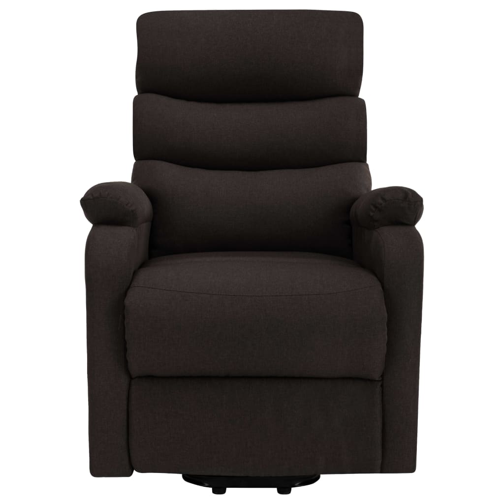 vidaXL Sta-op-massagestoel stof lichtgrijs