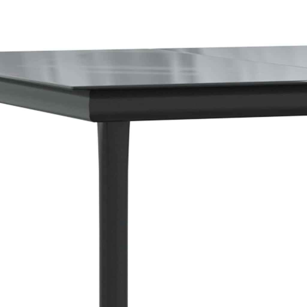 vidaXL 3-delige Bistroset met kussens poly rattan grijs