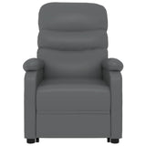 vidaXL Recliner with lift-up function artificial leather black