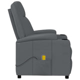 vidaXL Massagestoel kunstleer bruin