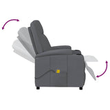 vidaXL Massagestoel kunstleer bruin