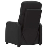 vidaXL Fauteuil verstelbaar kunstleer zwart
