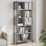 vidaXL Boekenkast 72x28x172 cm bewerkt hout zwart