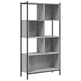 vidaXL Boekenkast 72x28x172 cm bewerkt hout zwart