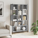 vidaXL Bookcase 102x28x172 cm Engineered Wood Smoked Oak