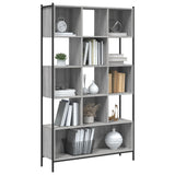 vidaXL Bookcase 102x28x172 cm Engineered Wood Smoked Oak