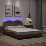 vidaXL Bedframe "Viana" met LED zonder matras zwart 80x200 cm
