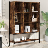 vidaXL Boekenkast 102x30x141,5 cm bewerkt hout zwart
