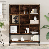 vidaXL Boekenkast 102x30x141,5 cm bewerkt hout zwart
