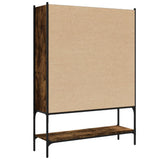 vidaXL Boekenkast 102x30x141,5 cm bewerkt hout zwart