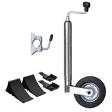 vidaXL Jockey Wheel for Trailer 48 mm Galvanized Steel