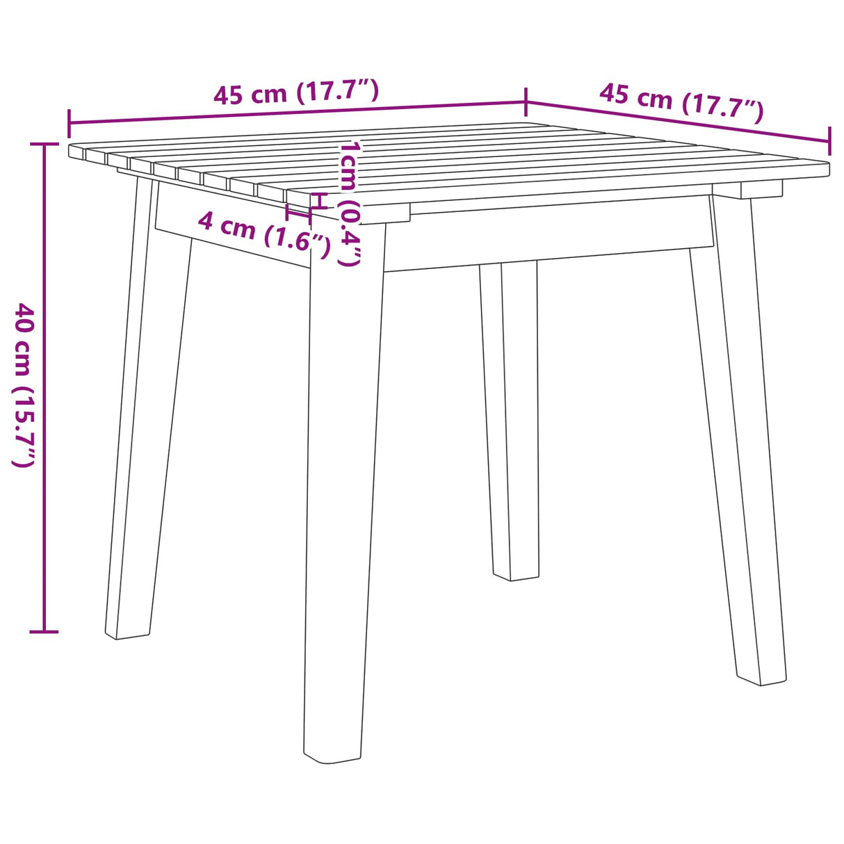 vidaXL Tuinstoelen met Tafel 3 pcs Grijs Massief Acacia Hout