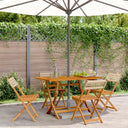vidaXL Tuinstoelen 4 st inklapbaar poly rattan en massief hout zwart