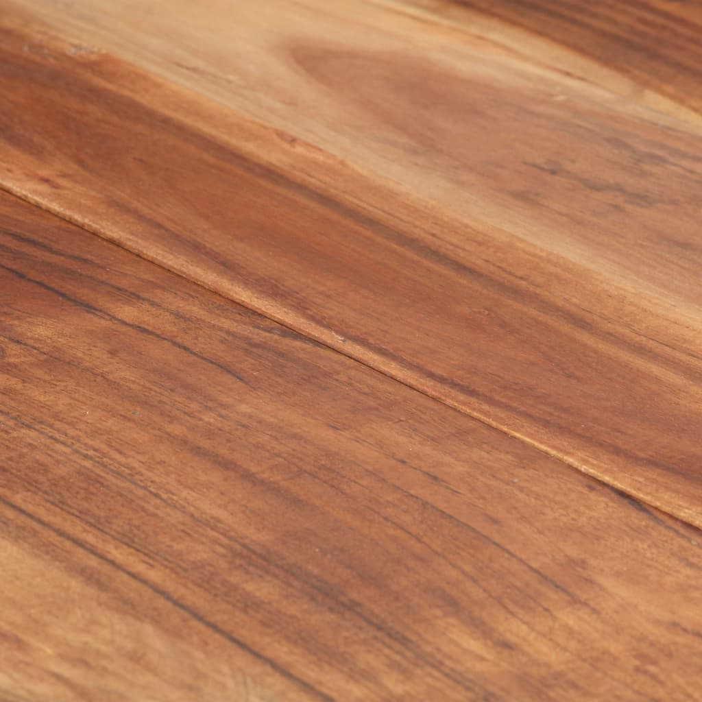 vidaXL Eettafel 120x60x75 cm massief hout