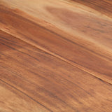 vidaXL Eettafel 120x60x75 cm massief hout