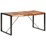 vidaXL Eettafel 120x60x75 cm massief hout