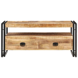 vidaXL Salontafel 100x55x45 cm ruw mangohout