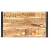vidaXL Salontafel 100x55x45 cm ruw mangohout