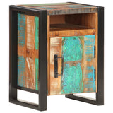 vidaXL Nachtkastje 40x35x55 cm massief mangohout